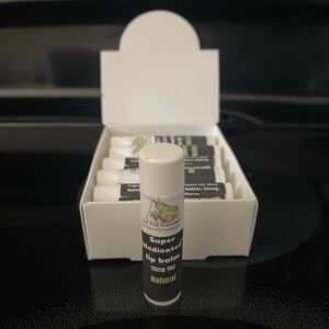Super medicated lip balm - natural